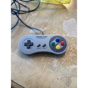 SNES Performance Pad Super Pad Nintendo Turbo Wired Controller Vintage